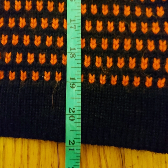 AYR Sweater Alpaca Merino Wool Blend Crew Neck Chunky Knit Small Textured Black - Picture 7 of 7